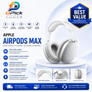 Apple AirPods Max Wireless Noise Cancelling Headphones with Spatial Audio, Adaptive EQ