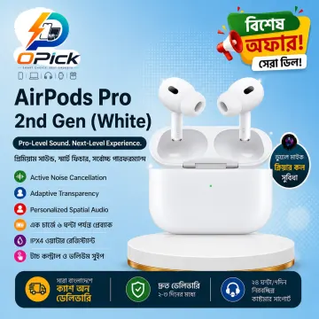 AirPods Pro 2nd Generation Wireless Earbuds with ANC & Touch Control